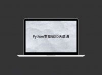 Python零基础30天速通（小白定制版）